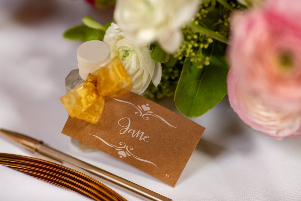 Table decorations name card