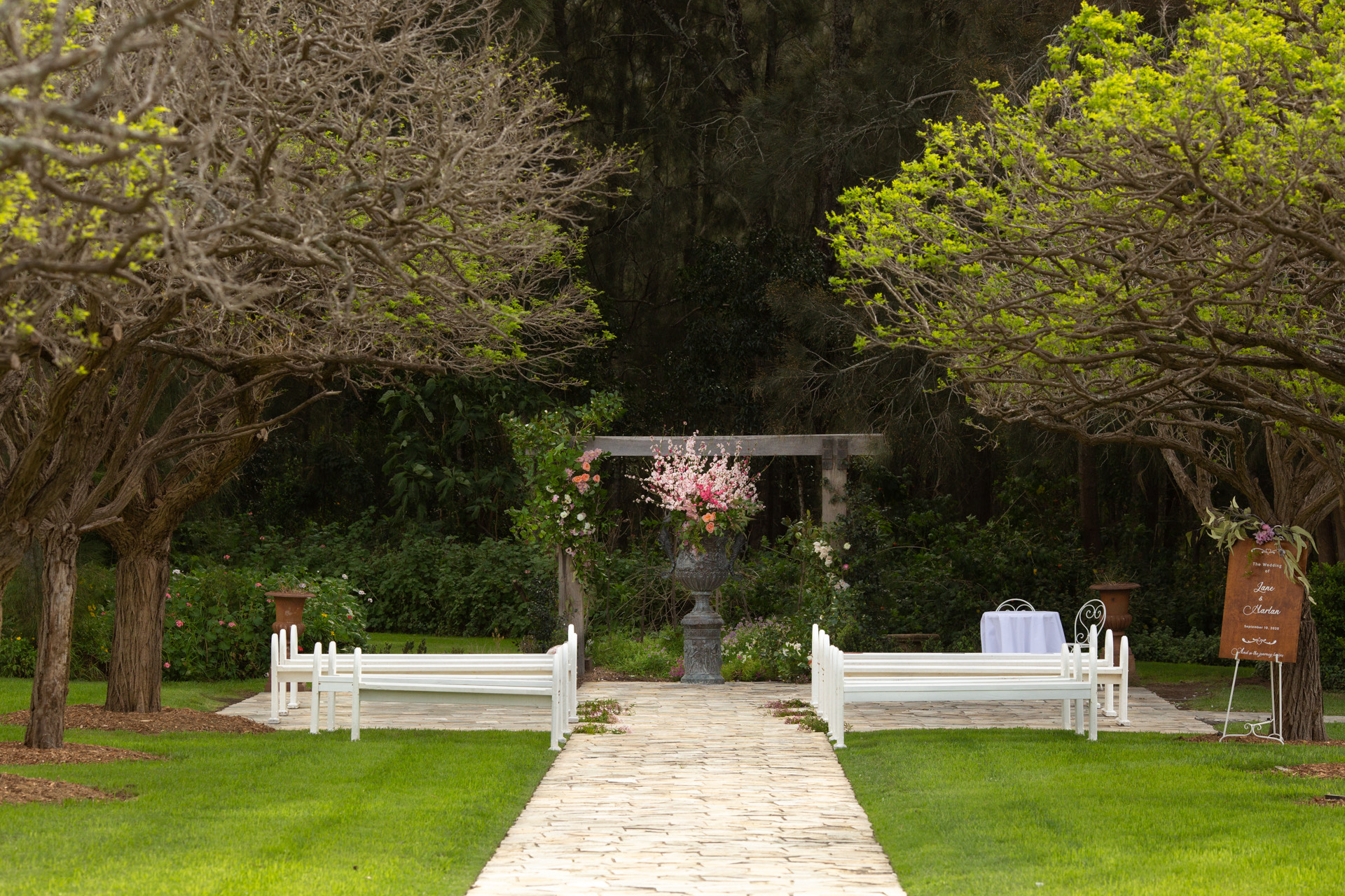 LUXE - Unforgettable Events lawn wedding